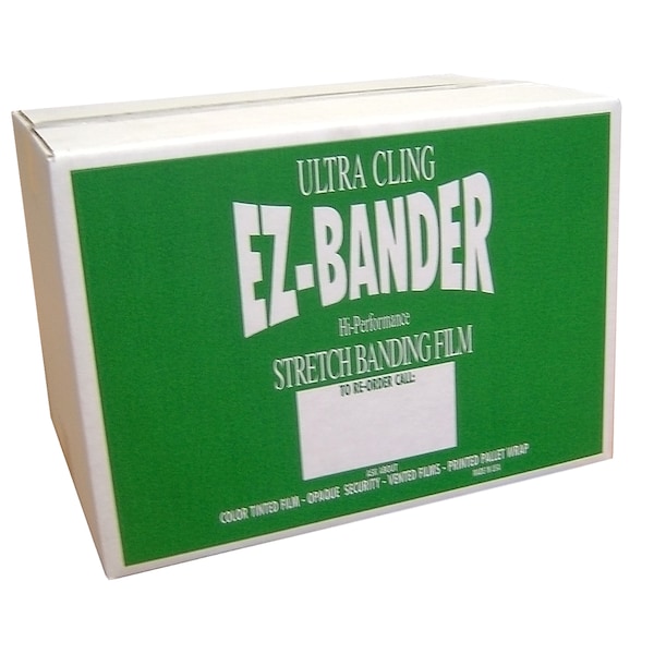 Film Stretch EZ Band 3"Core 3"x150x600' White, PK18